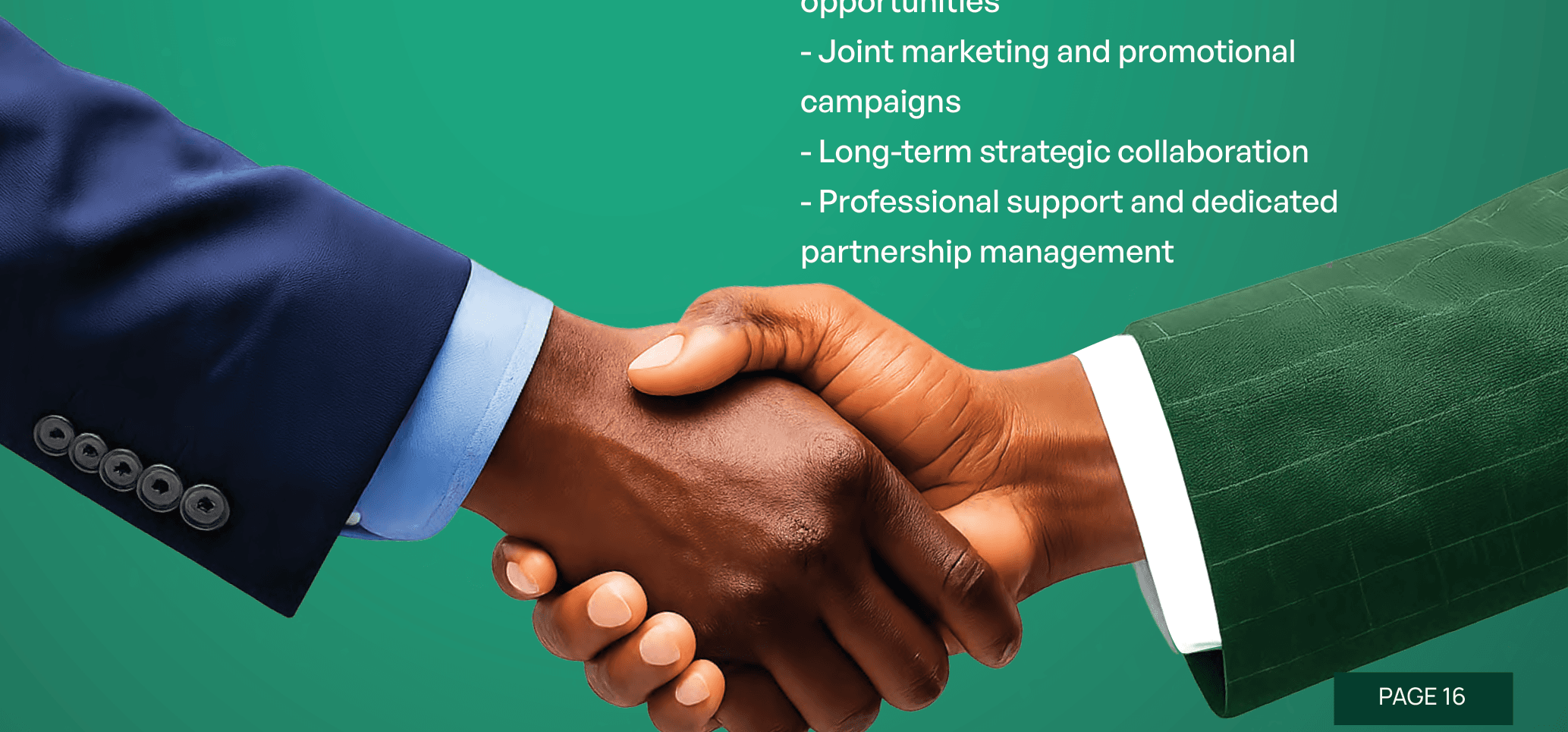WEPHCO Partnership Ecosystem Handshake